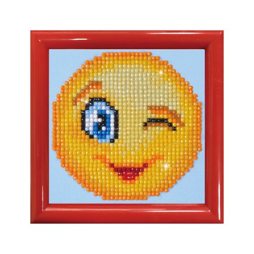 Kit Diamond Dotz Smiley Clin D Oeil Kit De Broderie Diamant Diamond Painting