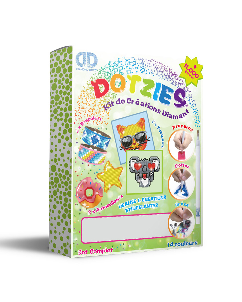 Kit De Recharge Pro Rainbow Loom Wrapit Loom™ WRP-JP-6, Pour Créer Des Bracelets à Gogo !