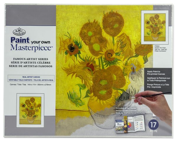 peinture d'art sur chassis Adulte sur châssis – Les Tournesols ( Van Gogh)