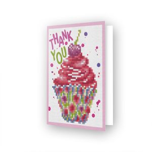 carte de voeux gâteau merci DDG.025